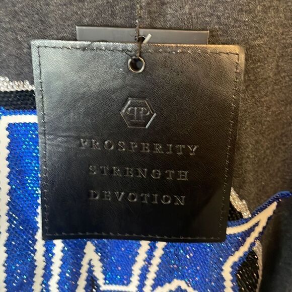 Philipp Plein round neck sequined skull t shirt - Picture 4 of 8